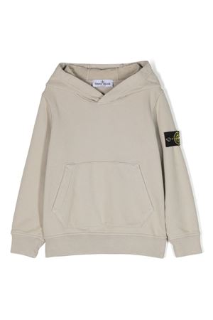 felpa in cotone grigio STONE ISLAND KIDS | 791661620V0092